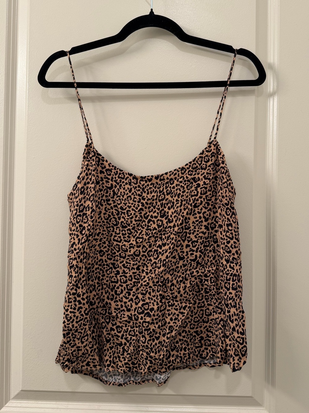 Reformation Atticus Camisole in Tan Animal Print Leopard Cheetah Print Size M